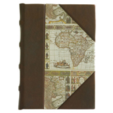 "Mappa Mundi" Leather & Paper Journal