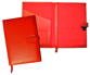 Red Leather Journals with Paper Insert