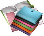 Colored Leather Paper Journals