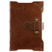 Hard-Cover Paper Leather Journal