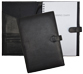 Black Leather Journal with Paper Insert