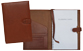 British Tan Leather Journal with Paper Insert